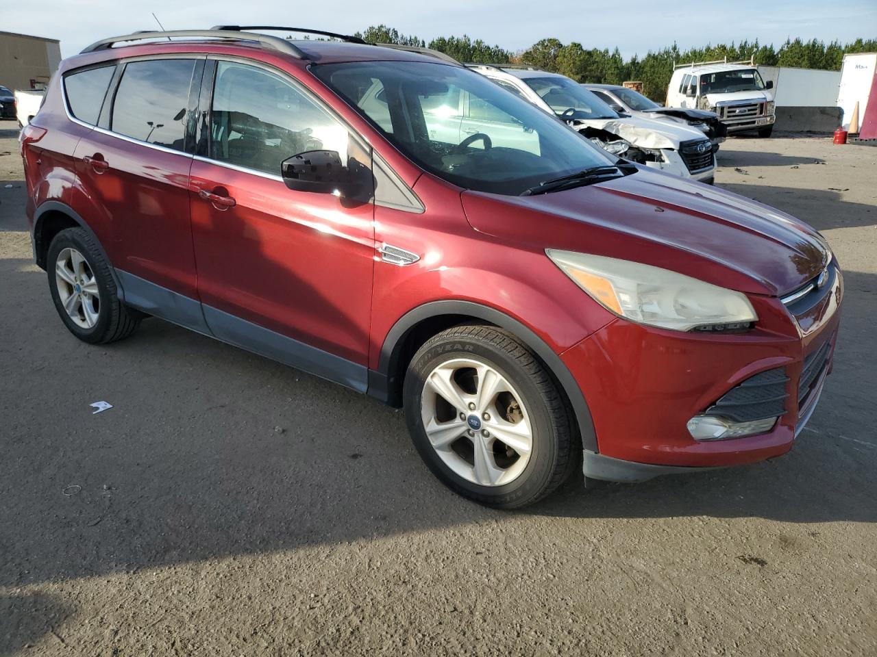 2013 Ford Escape VIN 1FMCU0GX0DUB60071 Copart auction photo, front end damage thumbnail 4