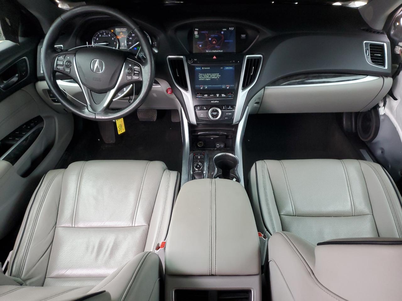 2019 Acura TLX VIN 19UUB2F42KA006124 Copart auction photo, front end / side damage thumbnail 8