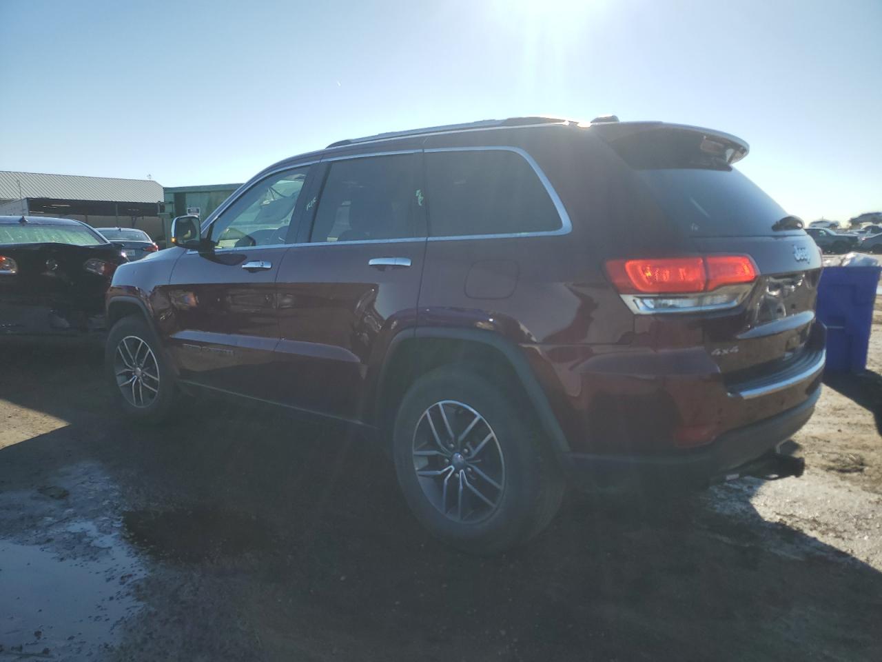 2017 Jeep Grand Cherokee VIN 1C4RJFBG1HC658194 Copart auction photo, hail damage thumbnail 2