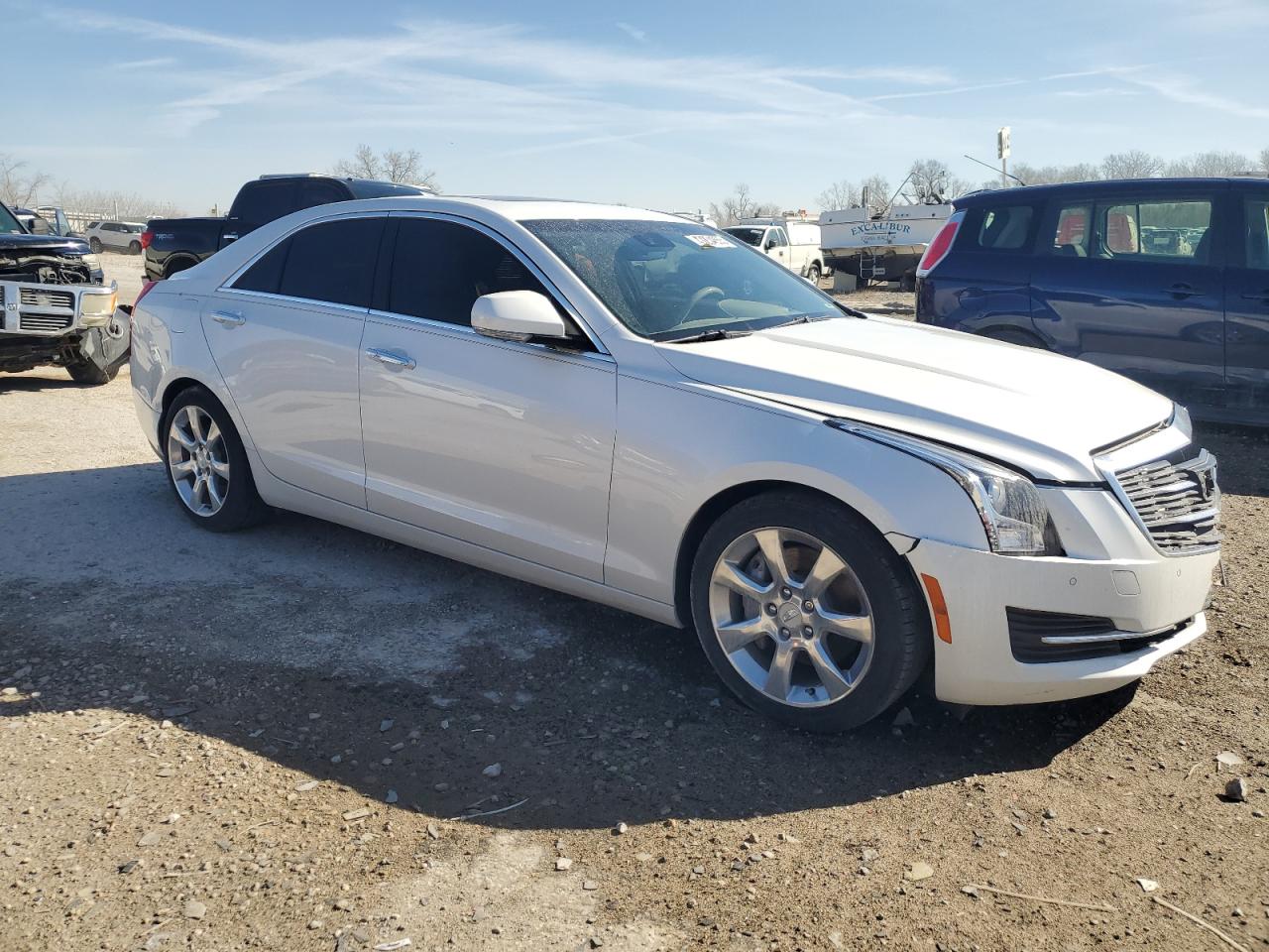 2016 Cadillac ATS VIN 1G6AB5SX7G0101703 Copart auction photo, front end damage thumbnail 4