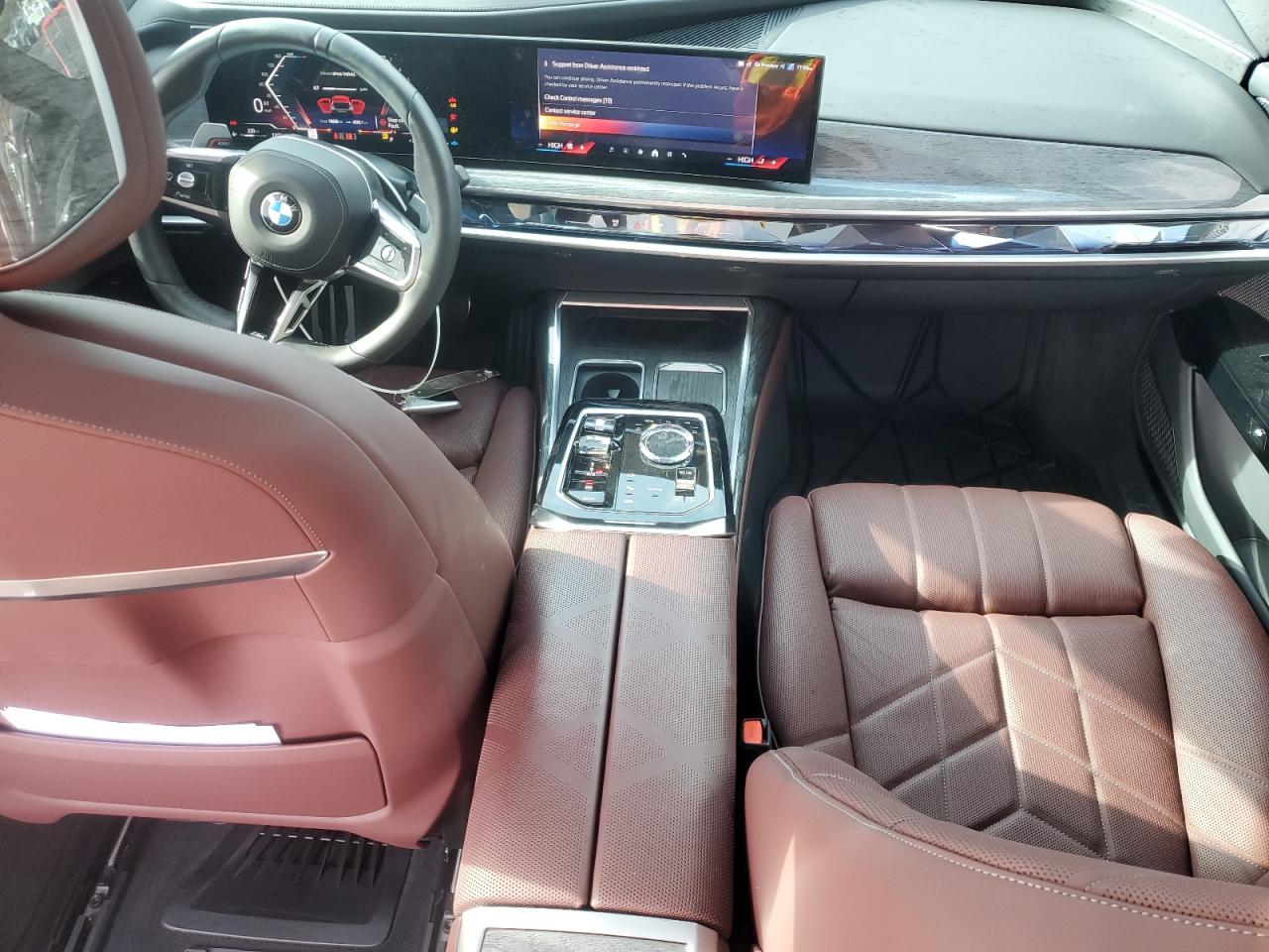 2023 BMW 7er VIN WBA33EJ00PCM58207 Copart auction photo, side / undercarriage damage thumbnail 8