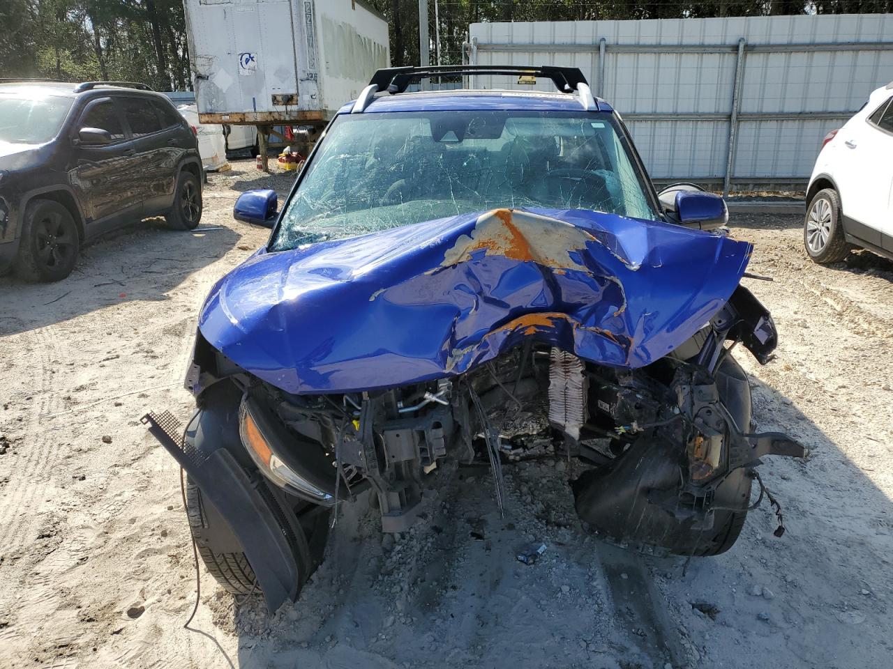2022 Hyundai Venue VIN KMHRC8A37NU148163 Copart auction photo, front end damage thumbnail 5