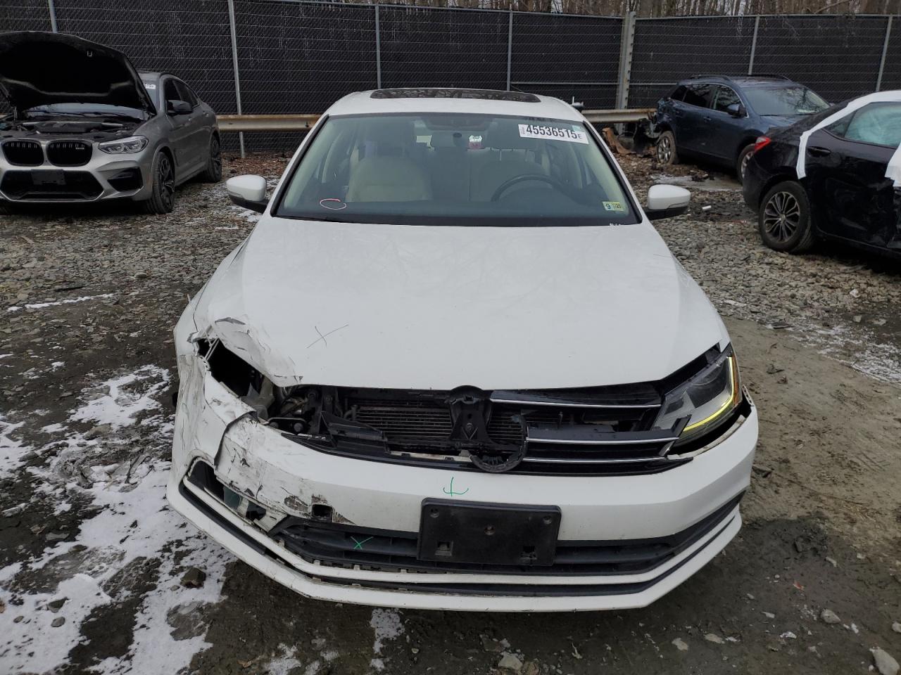 2017 Volkswagen Jetta VIN 3VWDB7AJ7HM223816 Copart auction photo, front end damage thumbnail 5