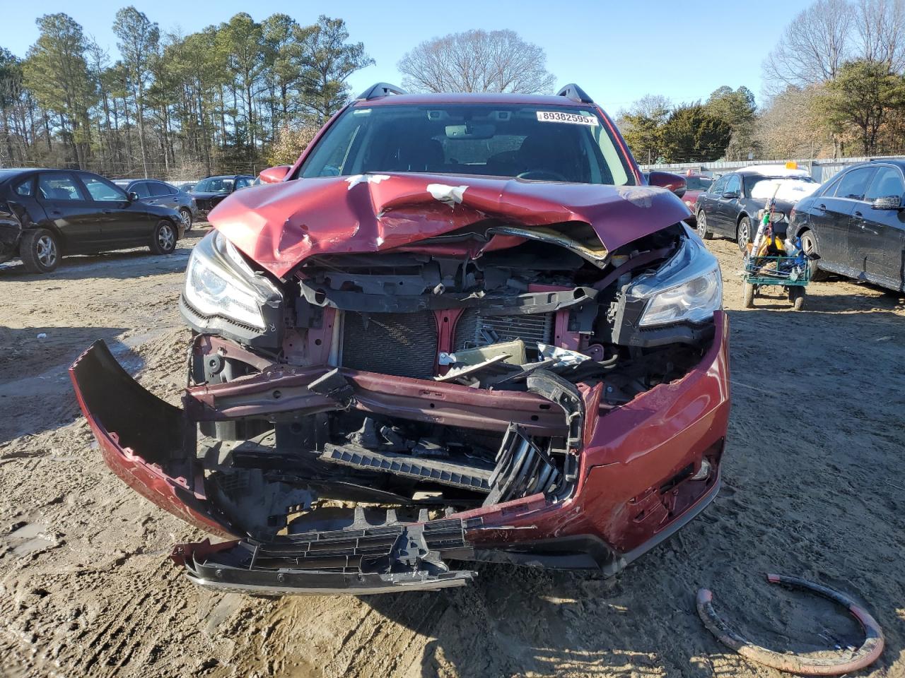 2019 Subaru Ascent VIN 4S4WMAMD6K3404872 Copart auction photo, front end / minor dent/scratches damage thumbnail 5