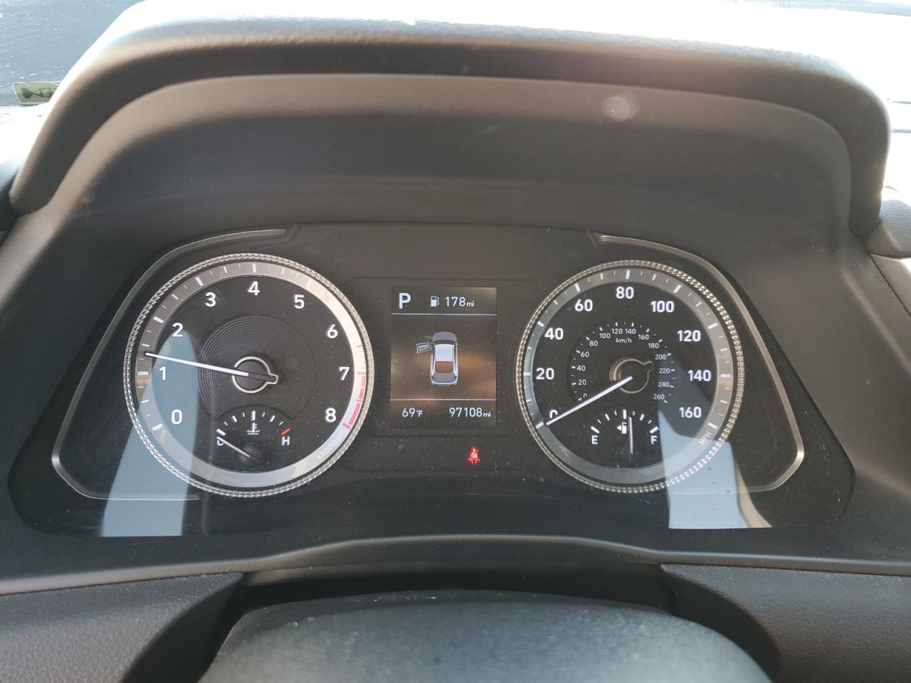 2021 Hyundai Sonata VIN 5NPEG4JA7MH128356 Copart auction photo, side / normal wear damage thumbnail 9
