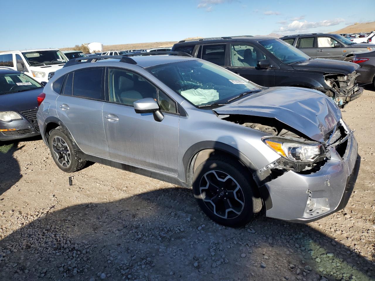 2017 Subaru XV VIN JF2GPABC7HH241785 Copart auction photo, front end damage thumbnail 4