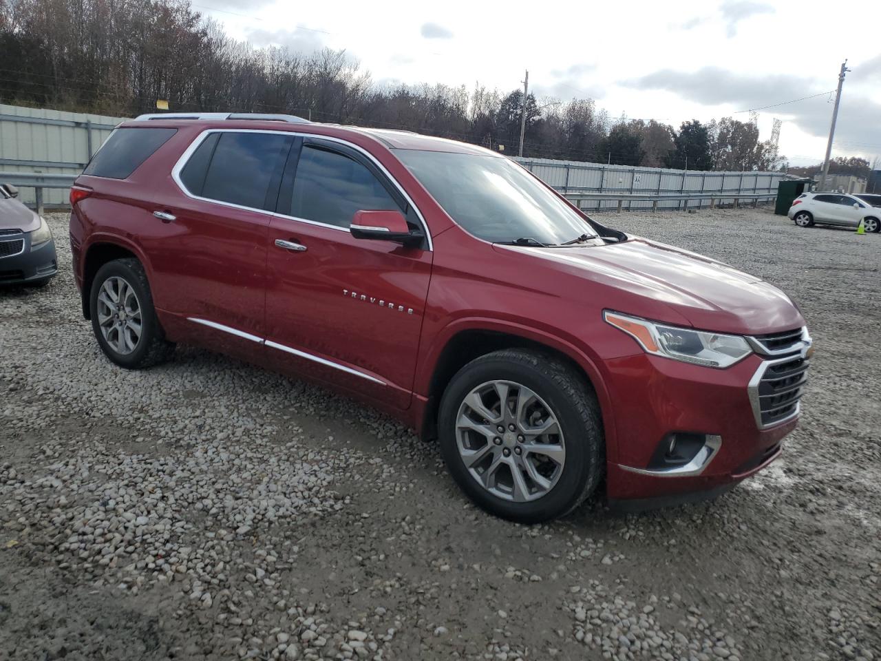 2018 Chevrolet Traverse VIN 1GNERKKW9JJ123369 Copart auction photo, rear end damage thumbnail 4