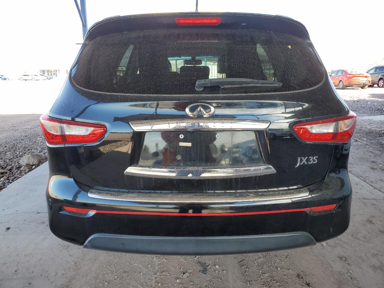 2013 Infiniti JX VIN 5N1AL0MM3DC332104 Copart auction photo, front end / side damage thumbnail 6