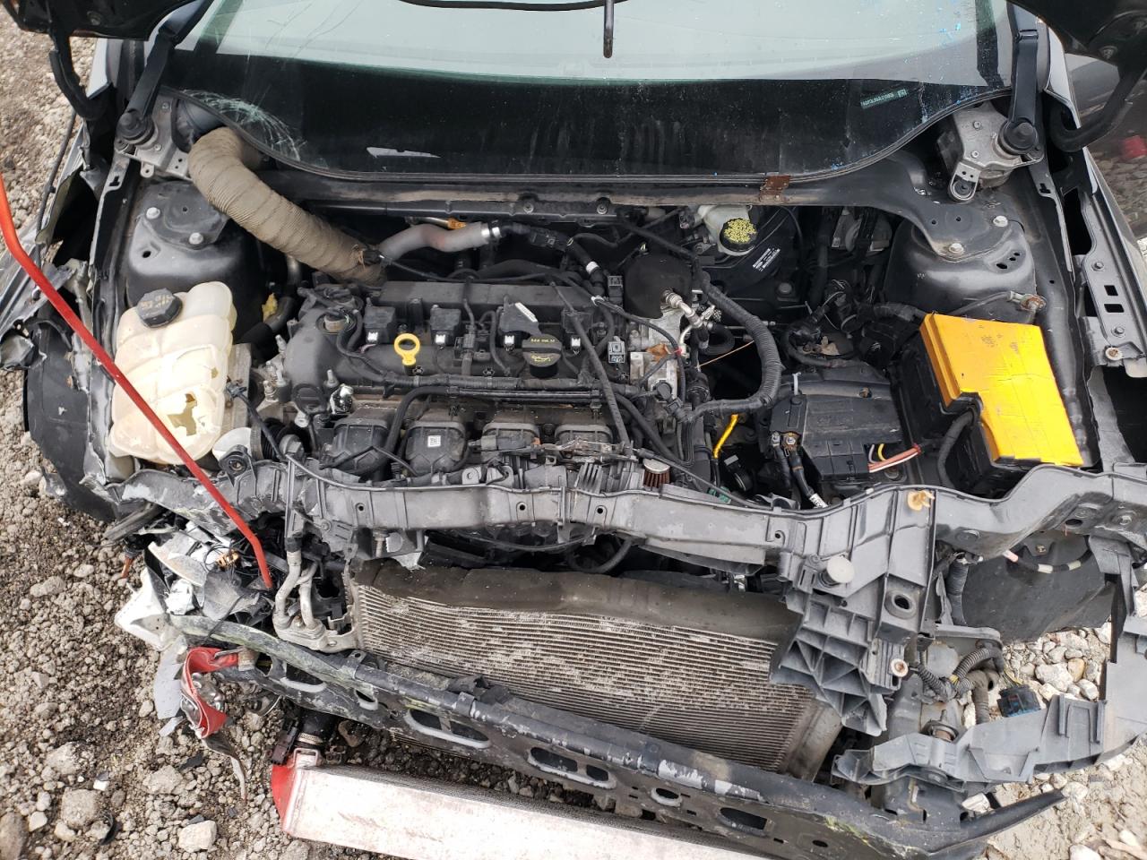 2018 Ford Focus VIN 1FADP3L90JL215926 Copart auction photo, front end / rear end damage thumbnail 13