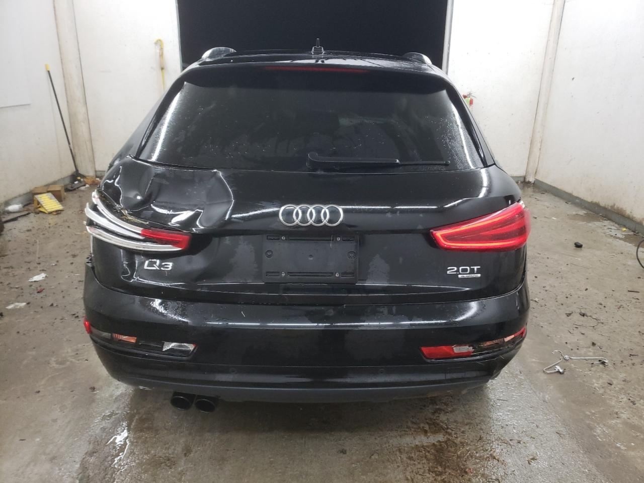 2015 Audi Q3 VIN WA1GFCFS6FR010439 Copart auction photo, rollover damage thumbnail 6