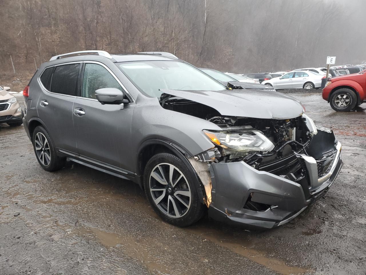 2018 Nissan Rogue VIN JN8AT2MV6JW329995 Copart auction photo, front end damage thumbnail 4