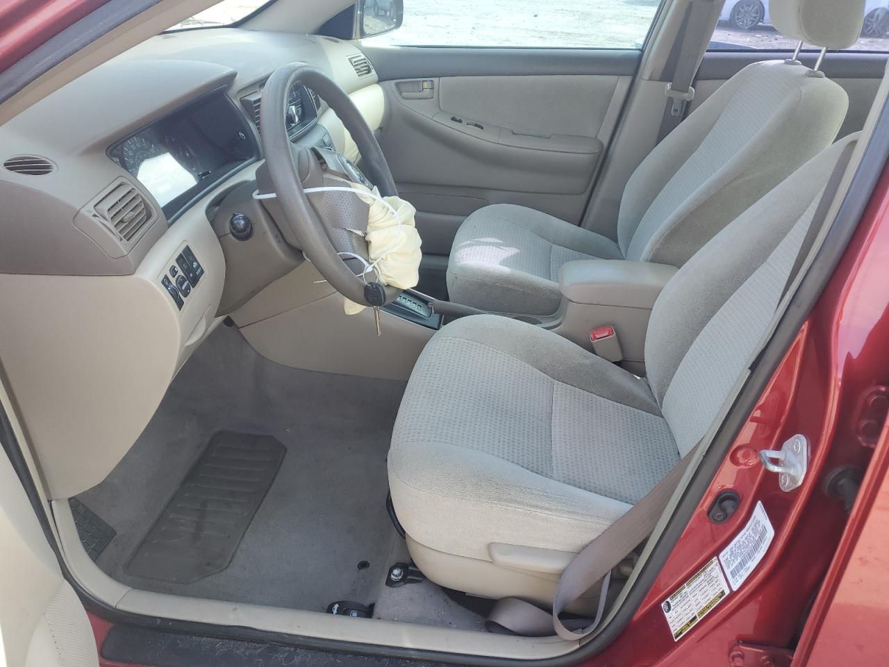 2007 Toyota Corolla VIN 1NXBR32E87Z857559 Copart auction photo, side / front end damage thumbnail 7