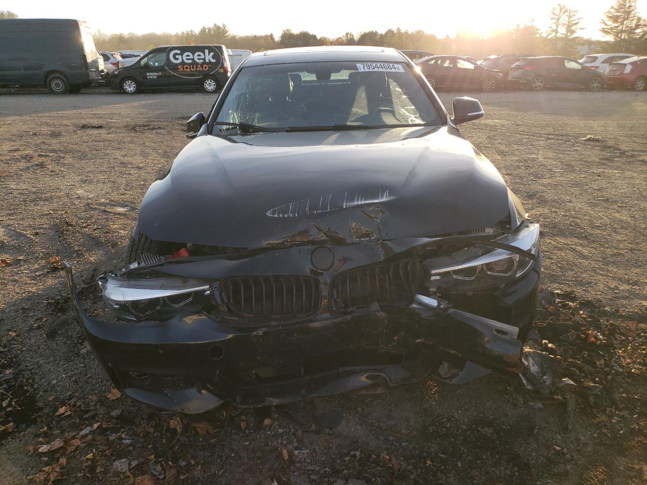 2018 BMW 4er VIN WBA4J7C59JBH13970 Copart auction photo, all over / undercarriage damage thumbnail 5
