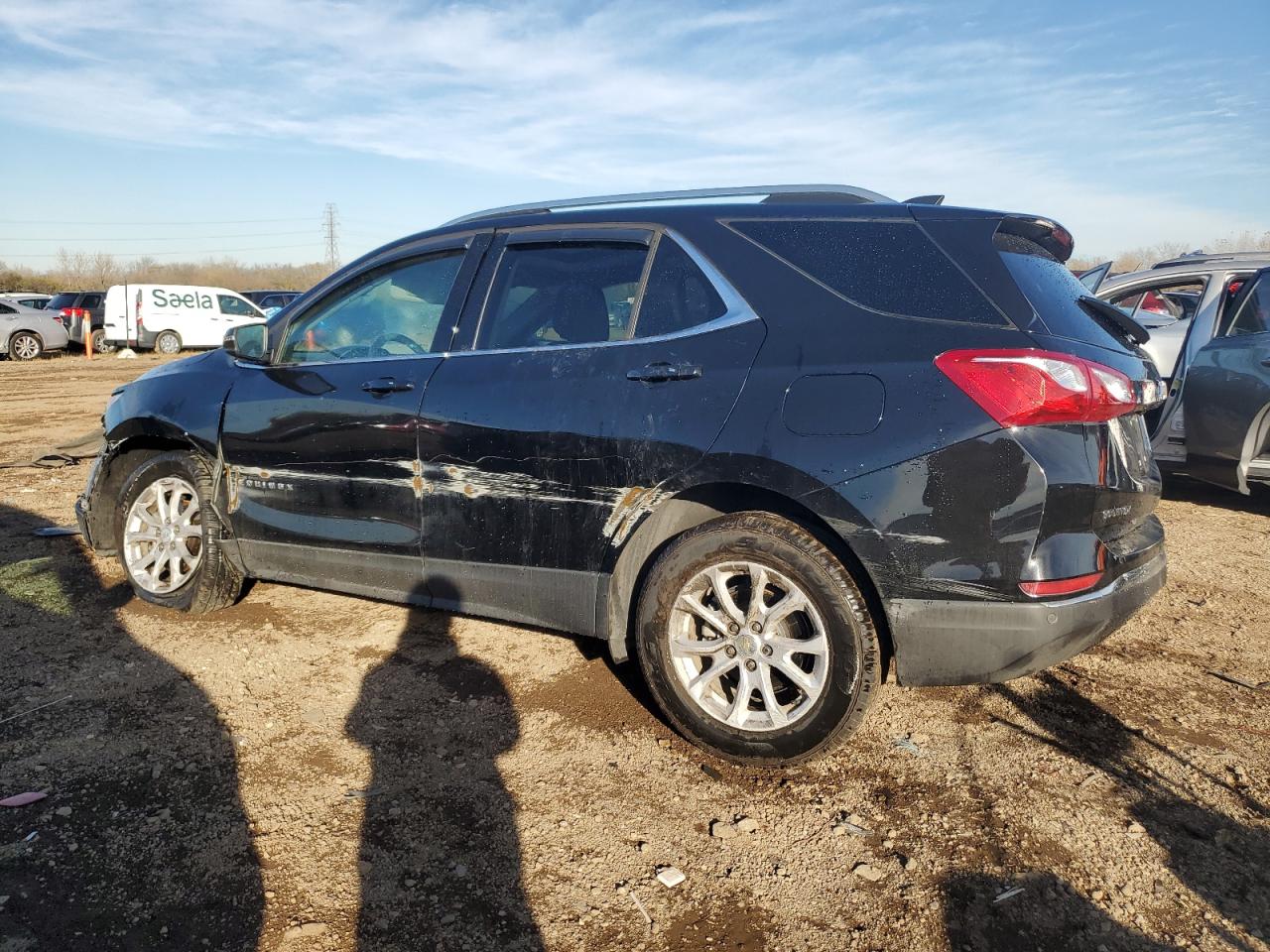 2018 Chevrolet Equinox VIN 3GNAXJEV9JL119879 Copart auction photo, side damage thumbnail 2