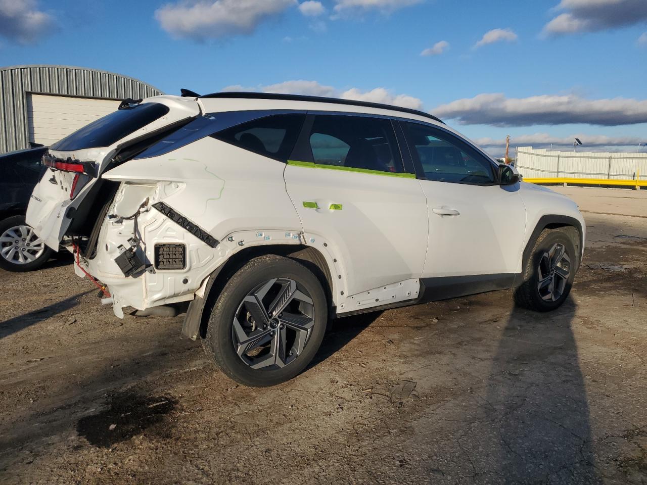 2022 Hyundai Tucson VIN KM8JFCA11NU013301 Copart auction photo, rear end damage thumbnail 3