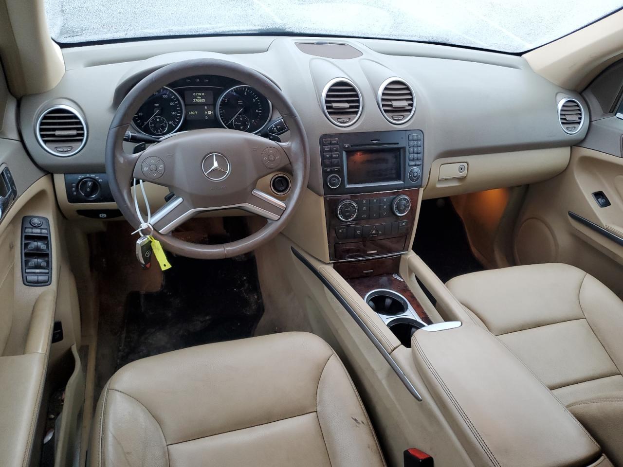 2011 Mercedes-Benz M-klasse VIN 4JGBB5GB6BA670698 Copart auction photo, undercarriage / minor dent/scratches damage thumbnail 8