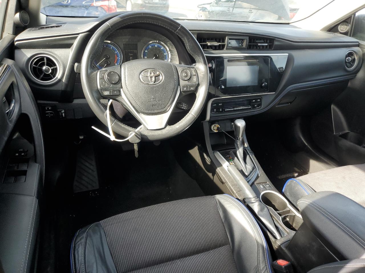 2018 Toyota Corolla VIN 5YFBURHE9JP805598 Copart auction photo, front end / undercarriage damage thumbnail 8