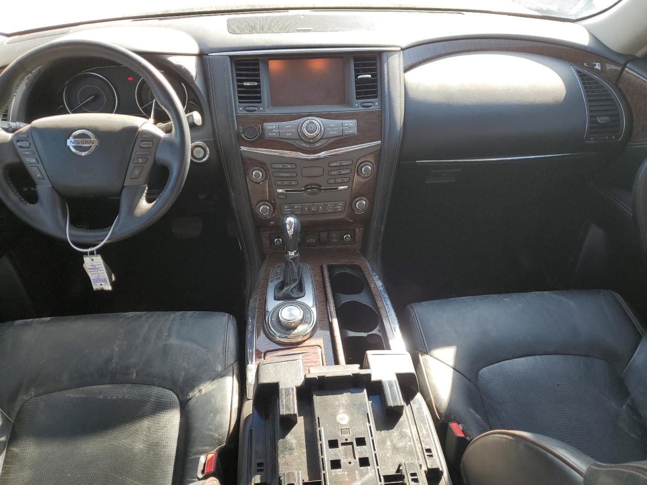 2017 Nissan Armada VIN JN8AY2NE8H9701121 Copart auction photo, rear end damage thumbnail 8