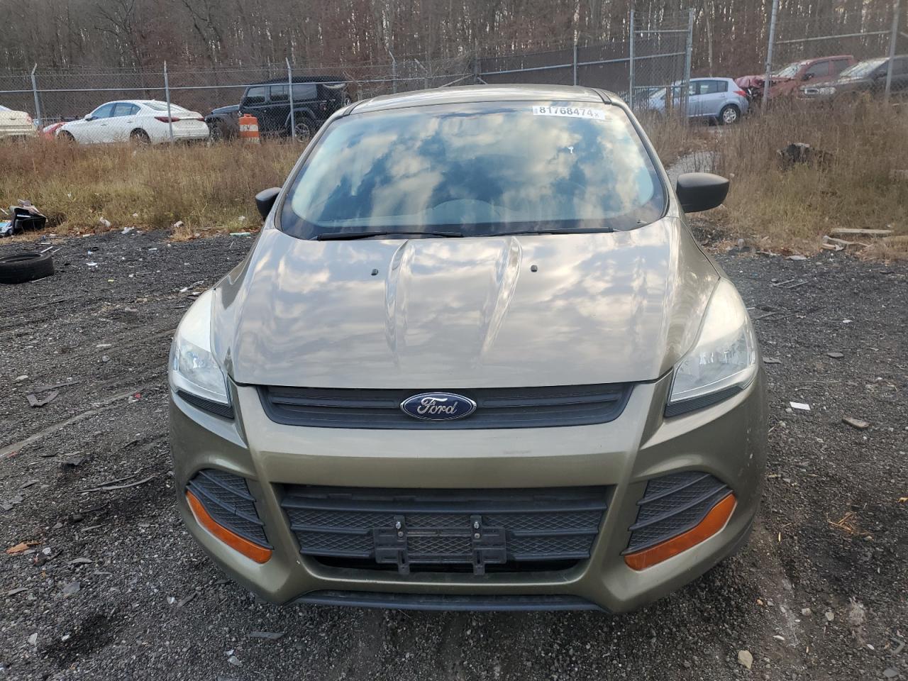 2014 Ford Escape VIN 1FMCU0F74EUA34394 Copart auction photo, mechanical damage thumbnail 5