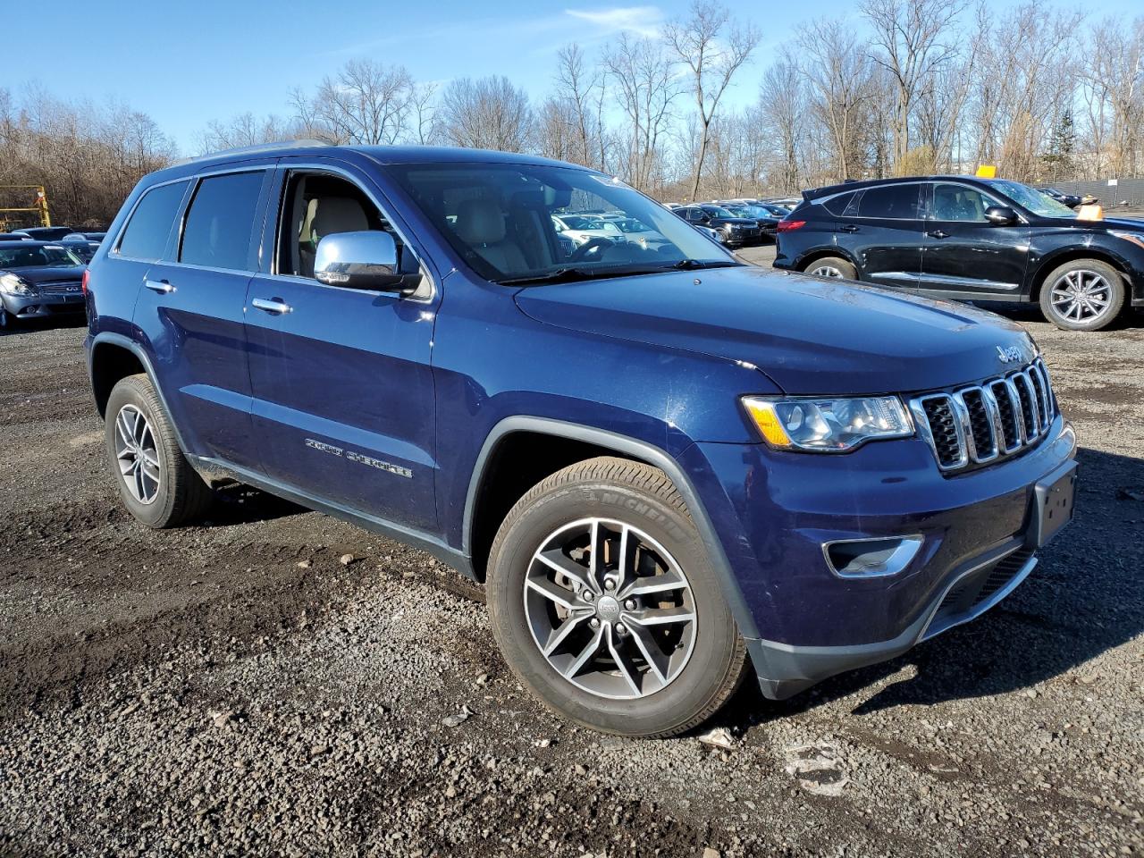2018 Jeep Grand Cherokee VIN 1C4RJFBG8JC432370 Copart auction photo, side damage thumbnail 4