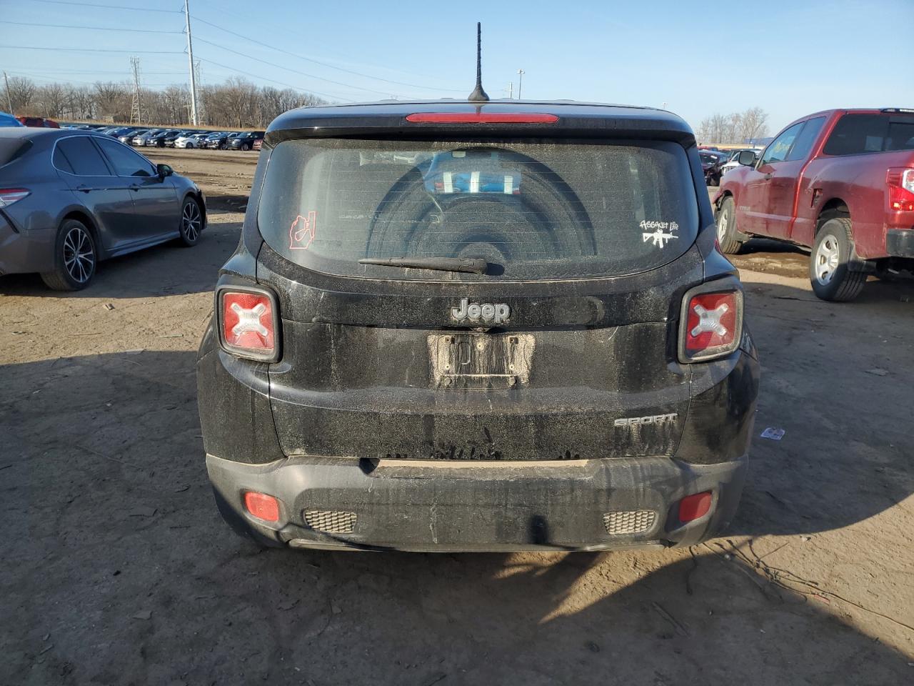 2016 Jeep Renegade VIN ZACCJAAT0GPD40732 Copart auction photo, front end damage thumbnail 6