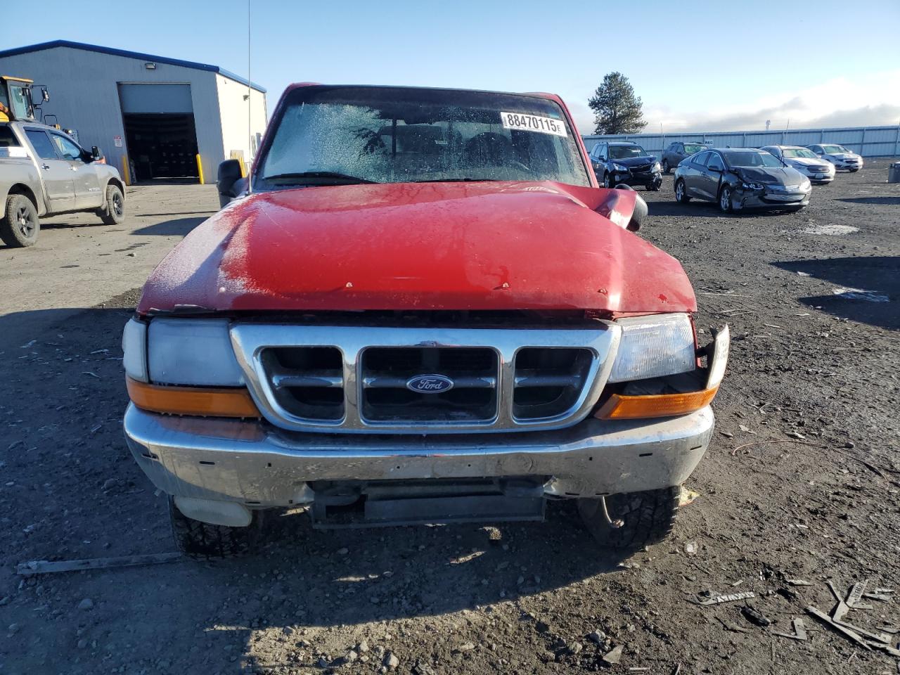 1999 Ford Ranger VIN 1FTZR15X5XPB49014 Copart auction photo, rollover damage thumbnail 5