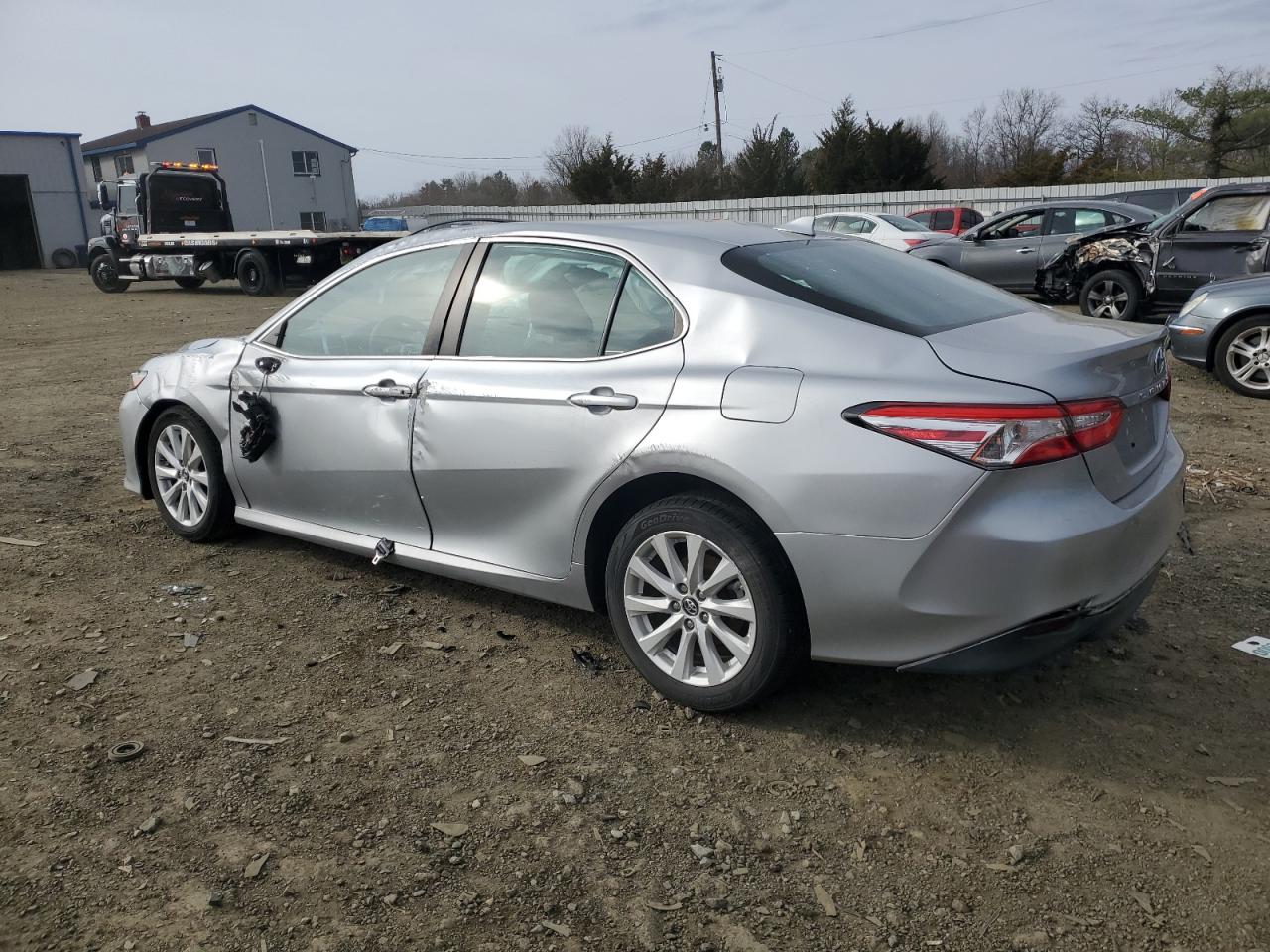 2019 Toyota Camry VIN 4T1B11HKXKU690476 Copart auction photo, all over damage thumbnail 2