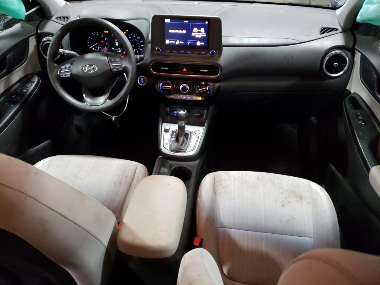 2022 Hyundai Kona VIN KM8K6CAB8NU782620 Copart auction photo, rollover damage thumbnail 8