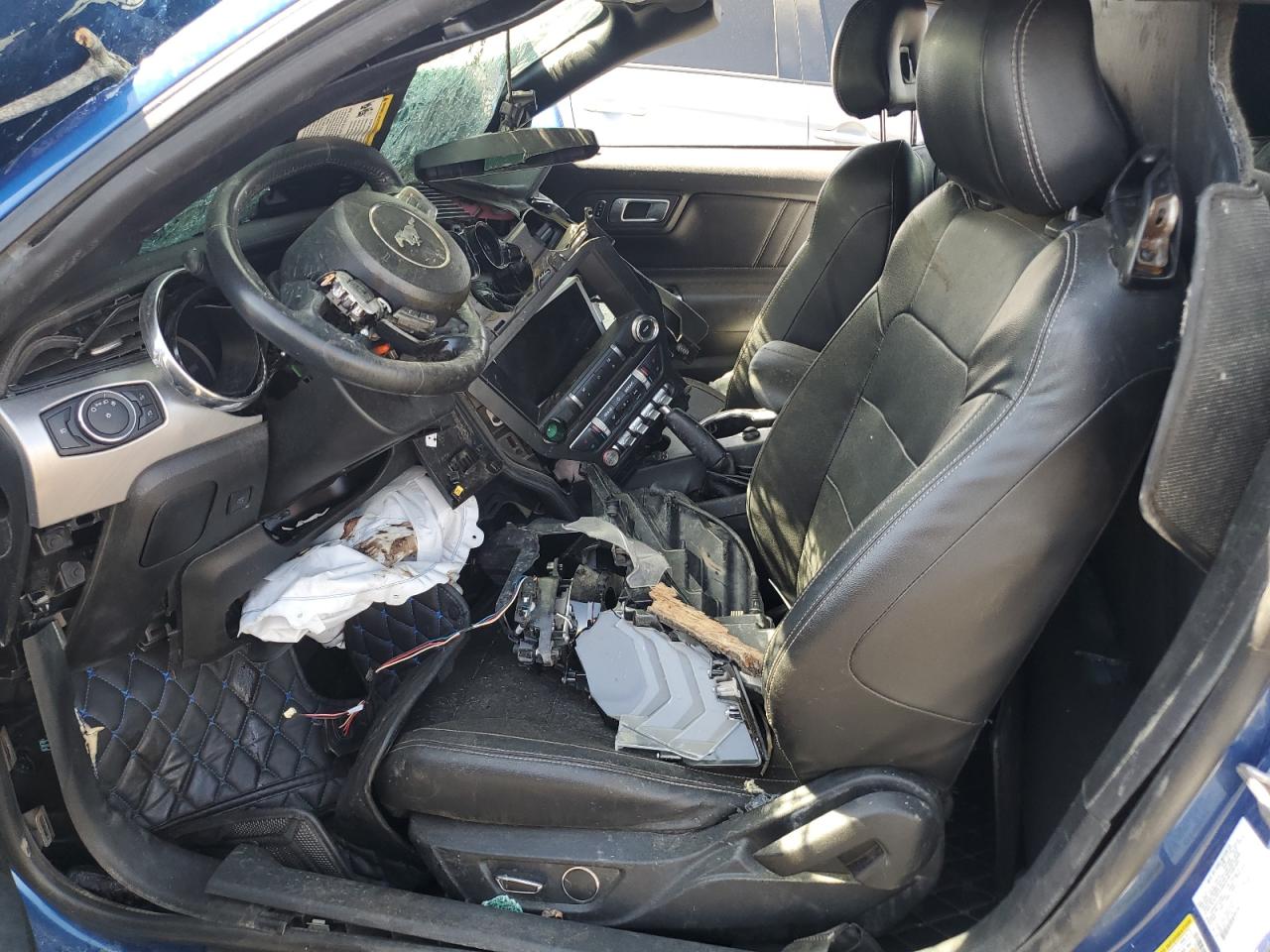 2018 Ford Mustang VIN 1FATP8UH9J5142851 Copart auction photo, all over damage thumbnail 7