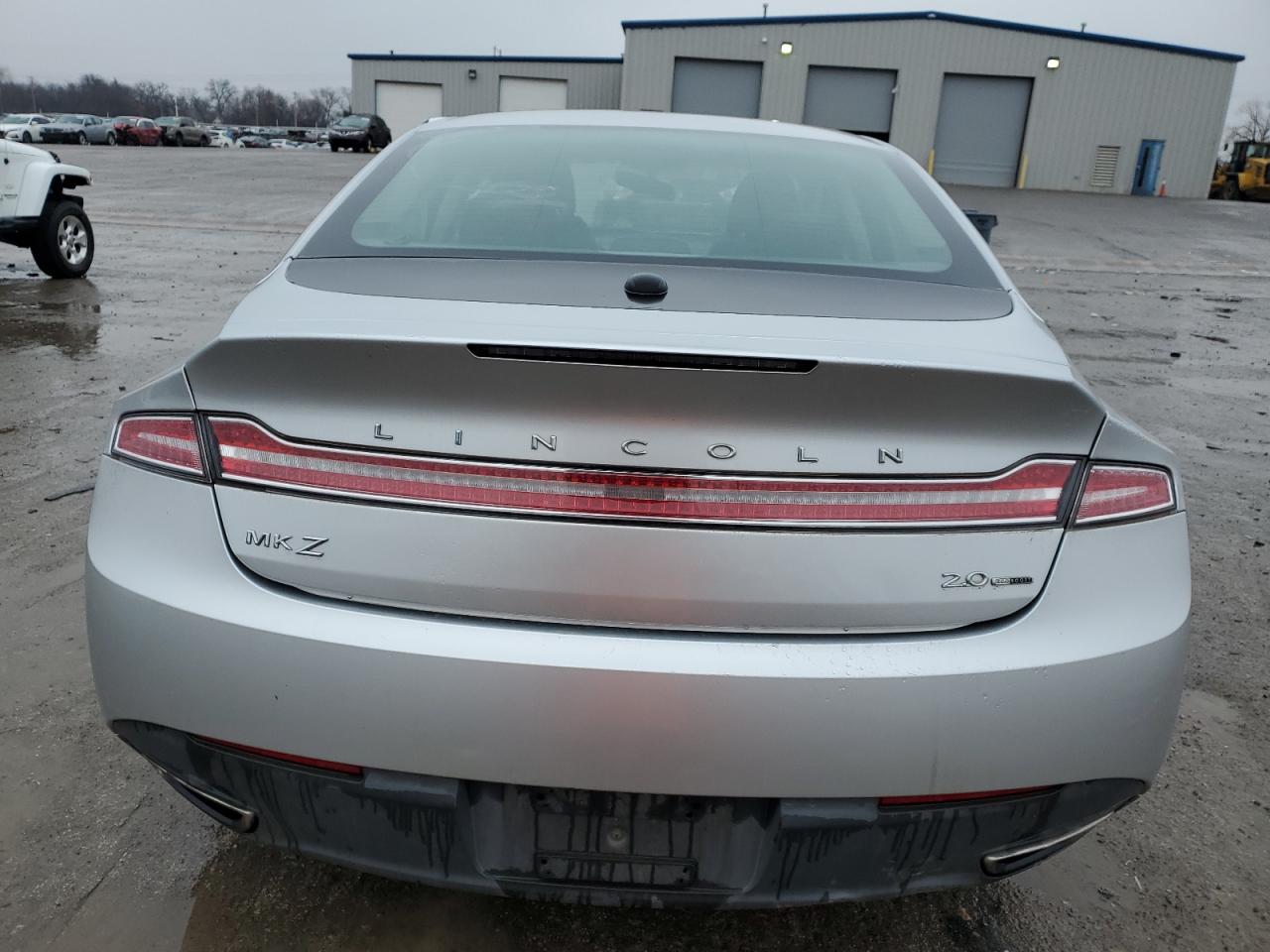 2014 Lincoln MKZ VIN 3LN6L2G9XER823619 Copart auction photo, all over damage thumbnail 6