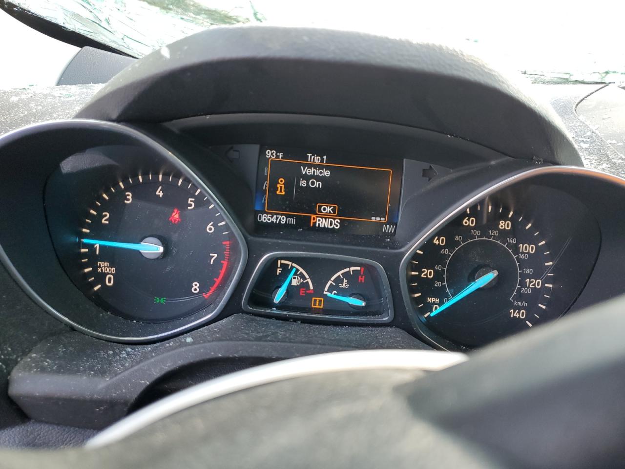 2019 Ford Escape VIN 1FMCU0F75KUB46536 Copart auction photo, all over damage thumbnail 9