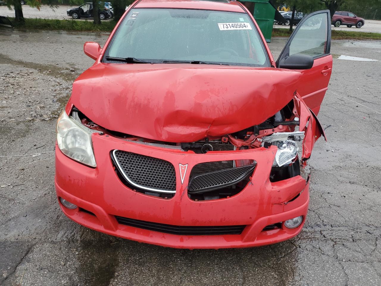 2005 Pontiac Vibe VIN 5Y2SL63815Z421247 Copart auction photo, front end damage thumbnail 11