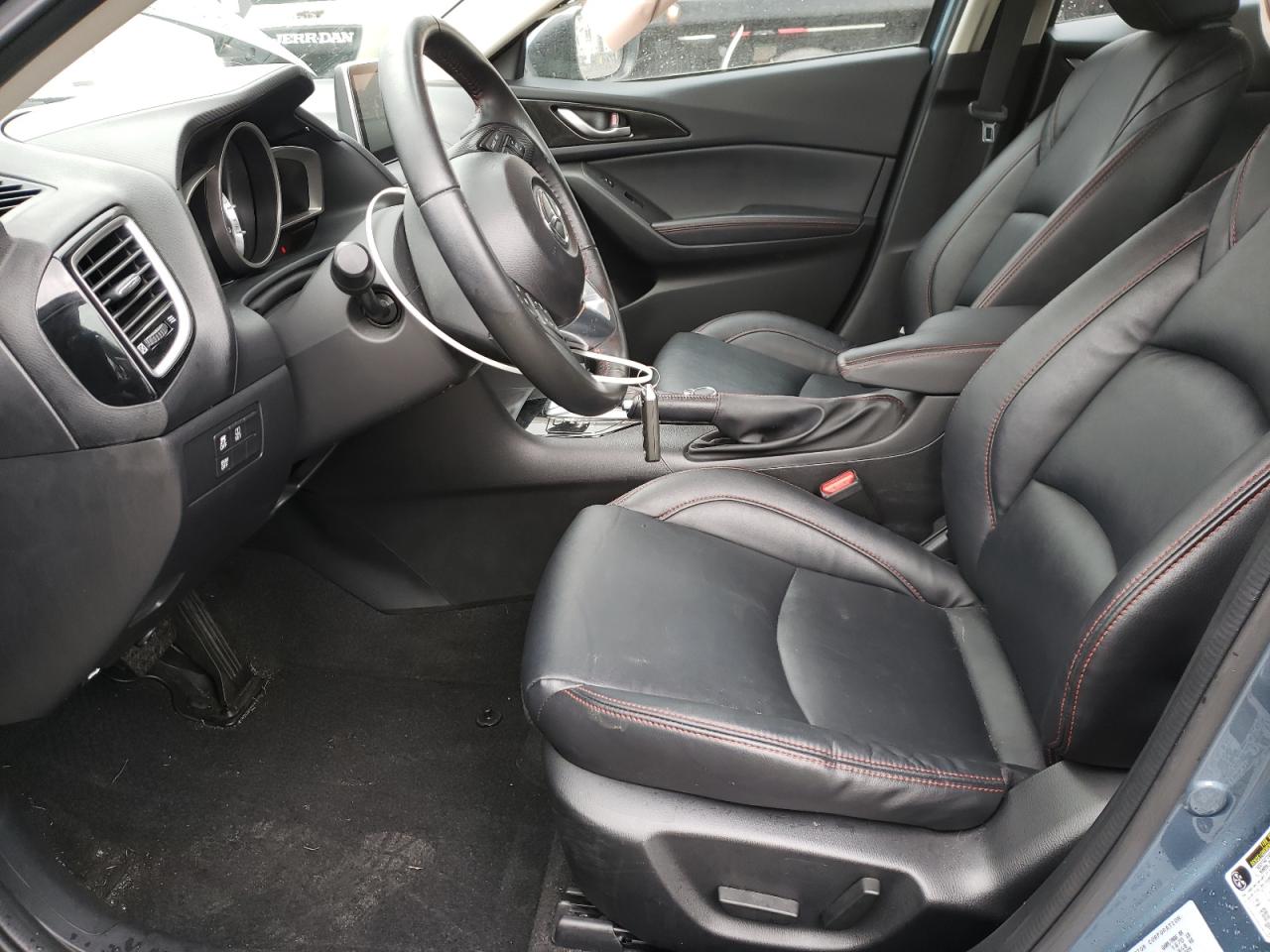 2015 Mazda 3 VIN JM1BM1M74F1234171 Copart auction photo, side damage thumbnail 7