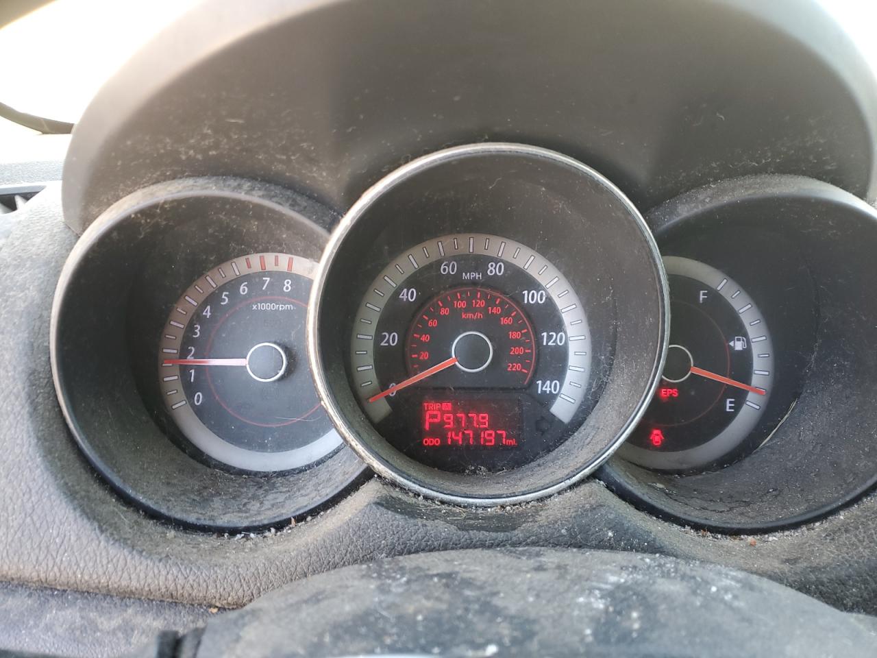 2013 KIA Forte VIN KNAFU4A25D5728974 Copart auction photo, rear end damage thumbnail 9