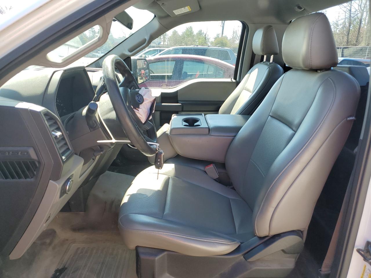 2018 Ford F-150 VIN 1FTMF1CBXJKE43376 Copart auction photo, front end / undercarriage damage thumbnail 7