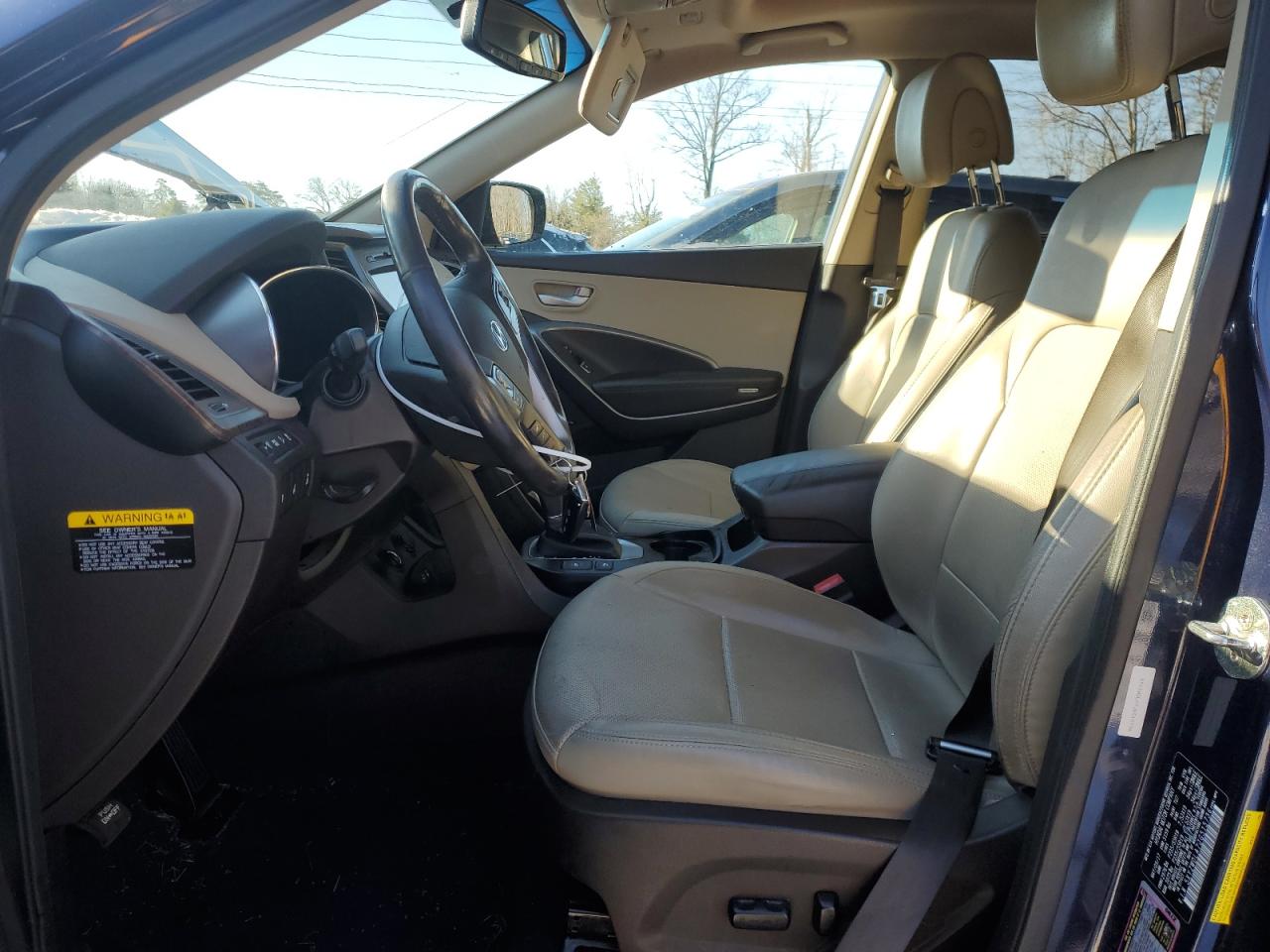 2018 Hyundai Santa Fe VIN 5XYZWDLA7JG515736 Copart auction photo, all over / undercarriage damage thumbnail 7