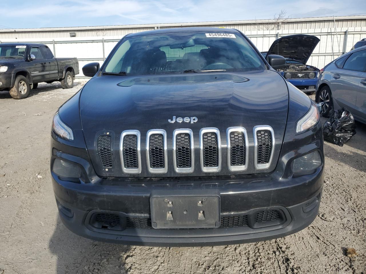 2015 Jeep Grand Cherokee VIN 1C4PJMAB0FW773656 Copart auction photo, rear end damage thumbnail 5