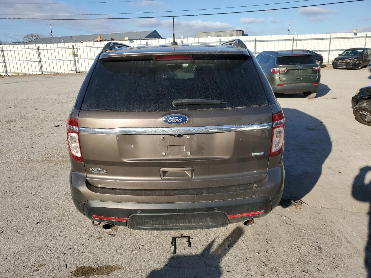 2015 Ford Explorer VIN 1FM5K8D84FGB23522 Copart auction photo, front end / undercarriage damage thumbnail 6