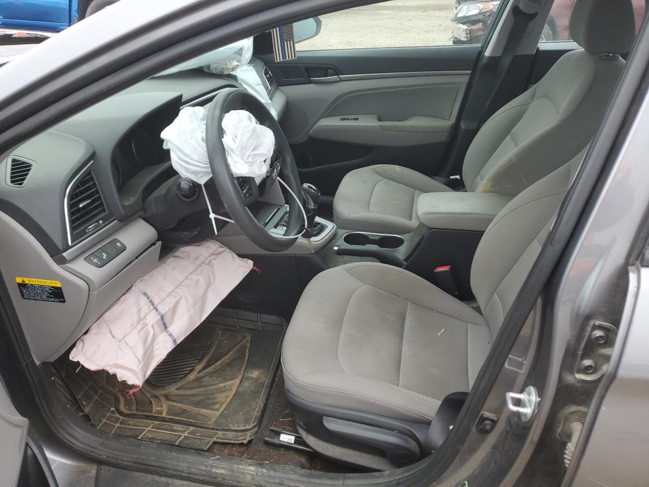 2018 Hyundai Elantra VIN 5NPD84LFXJH318889 Copart auction photo, front end damage thumbnail 7