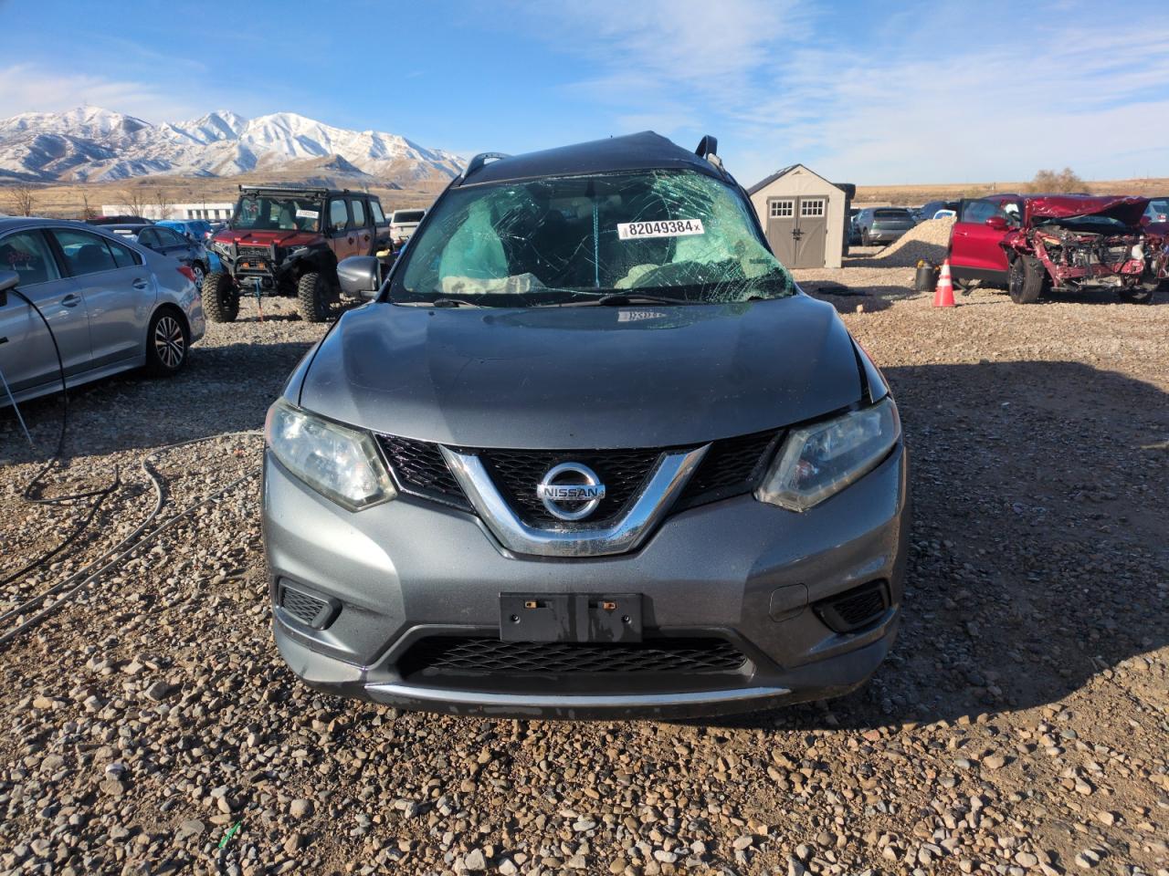 2015 Nissan Rogue VIN 5N1AT2MK9FC783874 Copart auction photo, all over damage thumbnail 5