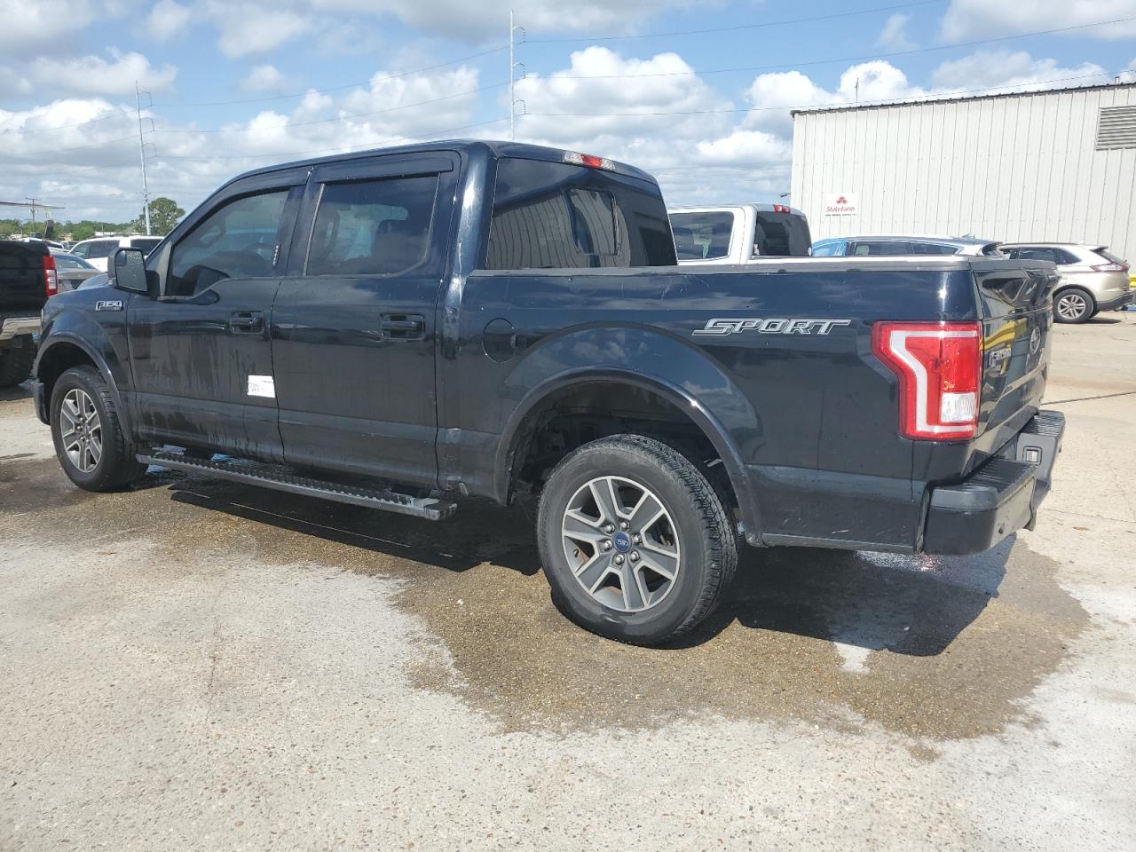 2016 Ford F-150 VIN 1FTEW1CF8GKD71285 Copart auction photo, water/flood damage thumbnail 2