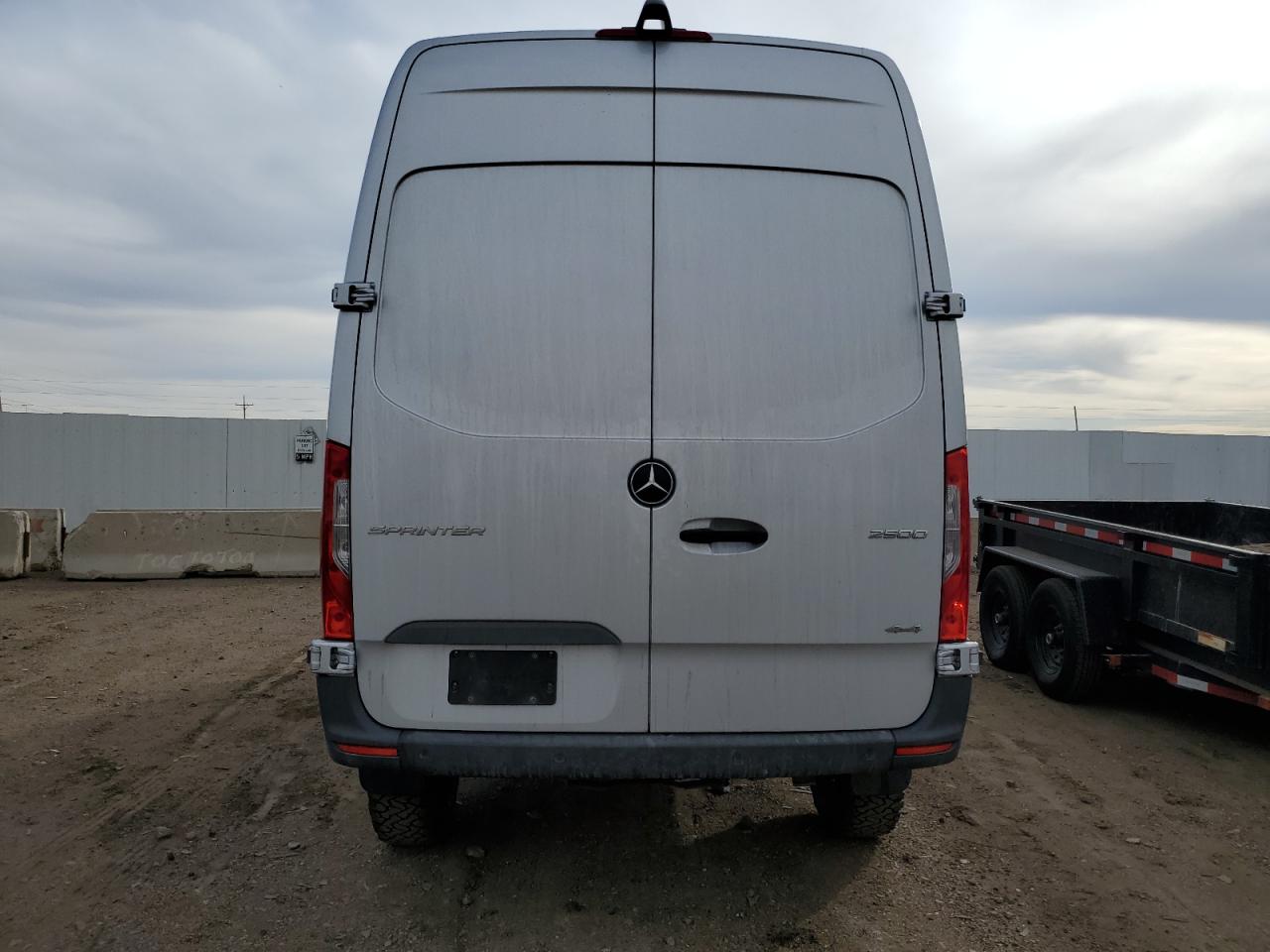 2019 Mercedes-Benz Sprinter VIN W1W4EBVY6KT017162 Copart auction photo, front end damage thumbnail 6