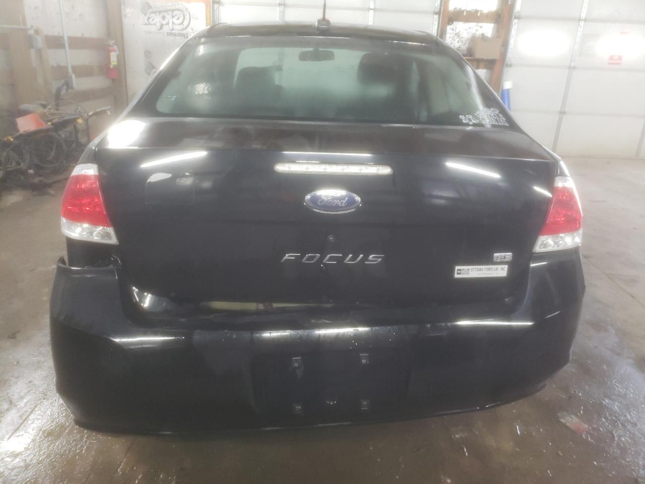 2008 Ford Focus VIN 1FAHP33N38W217998 Copart auction photo, side / rear end damage thumbnail 6