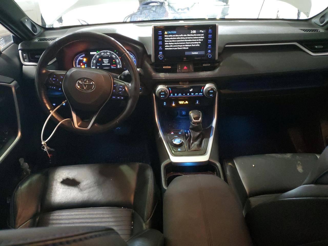2019 Toyota RAV 4 VIN JTMEWRFV5KJ020155 Copart auction photo, front end damage thumbnail 8