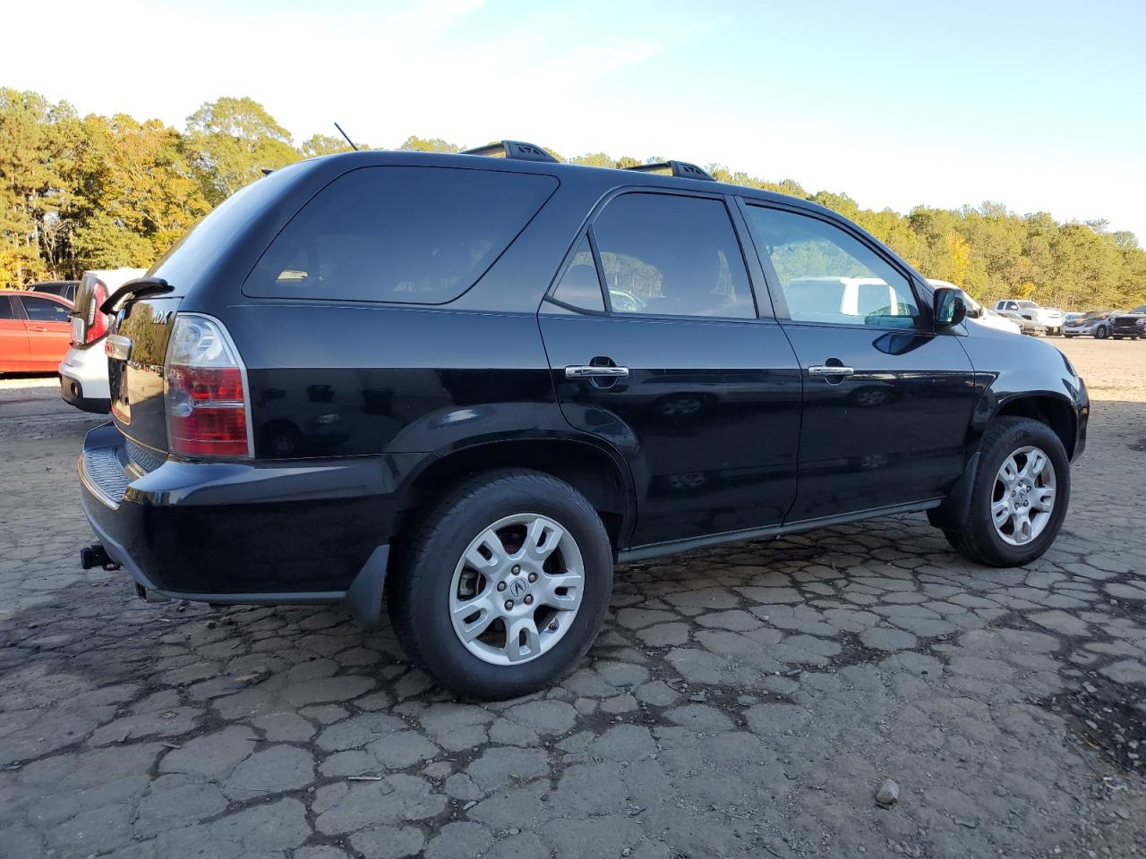 2004 Acura MDX VIN 2HNYD18854H553164 Copart auction photo, side / rear end damage thumbnail 3