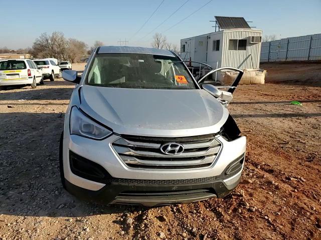 2016 Hyundai Santa Fe VIN 5XYZT3LB9GG329023 Copart auction photo, front end / side damage thumbnail 12