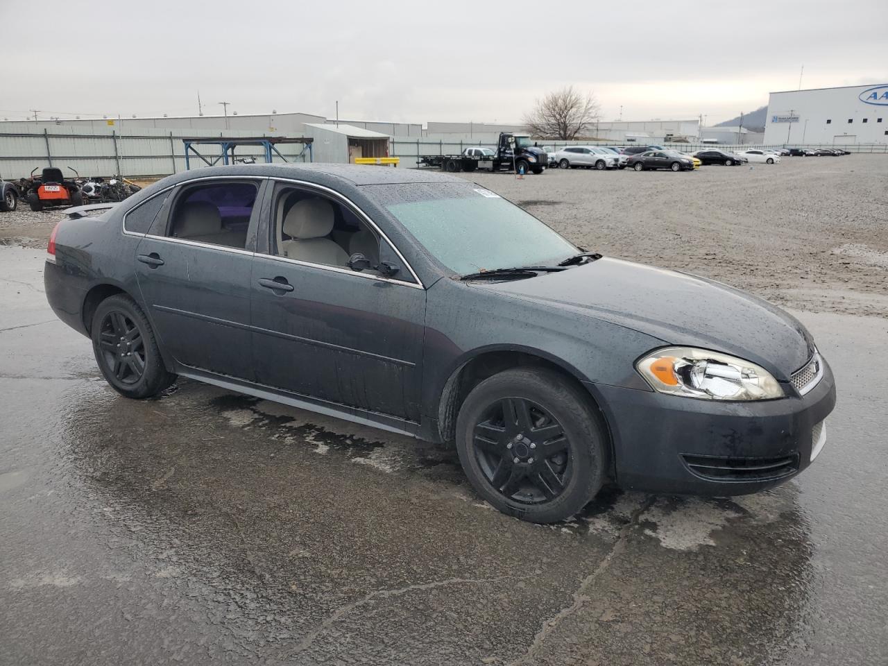 2014 Chevrolet Impala VIN 2G1WB5E30E1106005 Copart auction photo, all over damage thumbnail 4