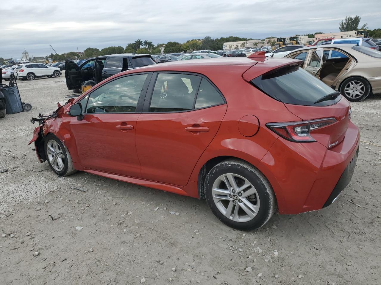 2019 Toyota Corolla VIN JTNK4RBE8K3018060 Copart auction photo, front end damage thumbnail 2