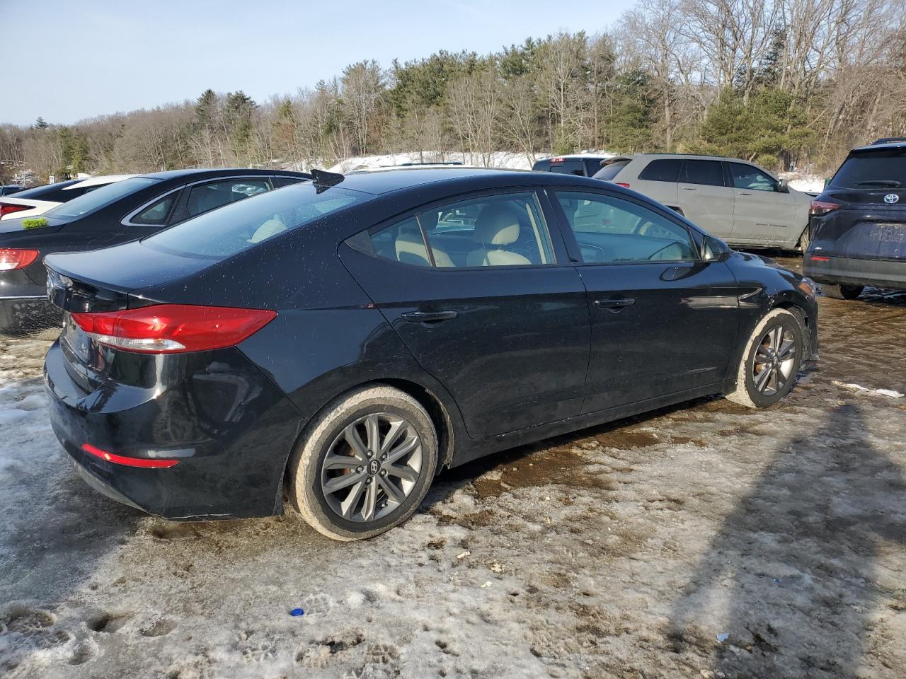 2017 Hyundai Elantra VIN 5NPD84LF8HH001087 Copart auction photo, front end damage thumbnail 3