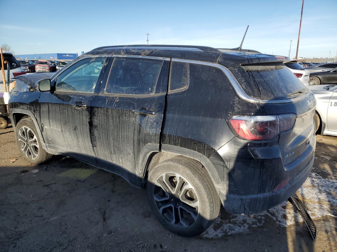2022 Jeep Compass VIN 3C4NJDCB7NT232063 Copart auction photo, front end damage thumbnail 2